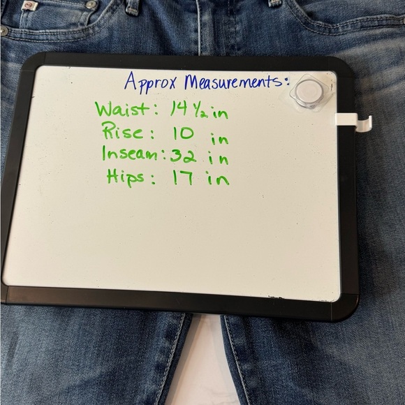 Ag Adriano Goldschmied High‎ Rise Flare Jeans Size 29R - Picture 7 of 7